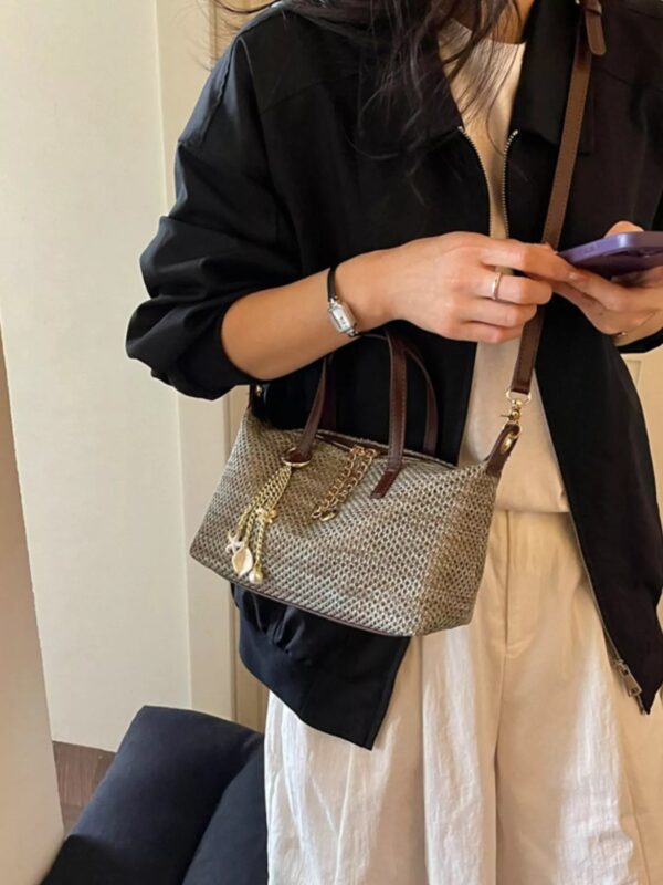 360ffc36-107c-487b-8ed9-90165985de7e-Max-Origin.jpg Woven Crossbody Bag with Gold Chain Accents